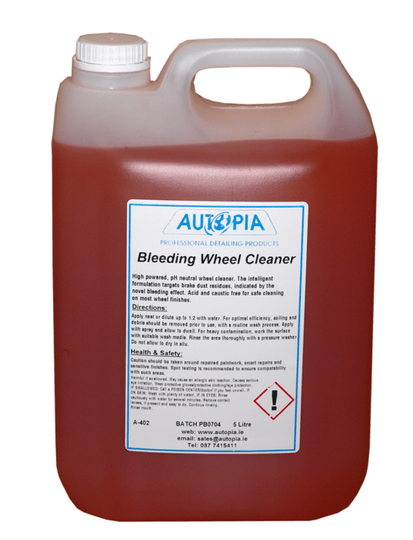bleeding wheel alloy wheel cleaner