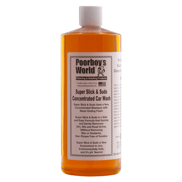 Poorboys Super Slick & Suds Shampoo 32oz
