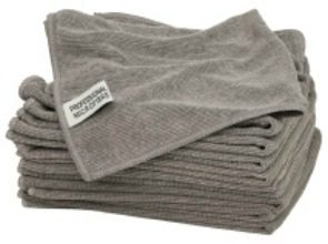 Grey Pinpoint Trade Microfibre Cloth 10pk