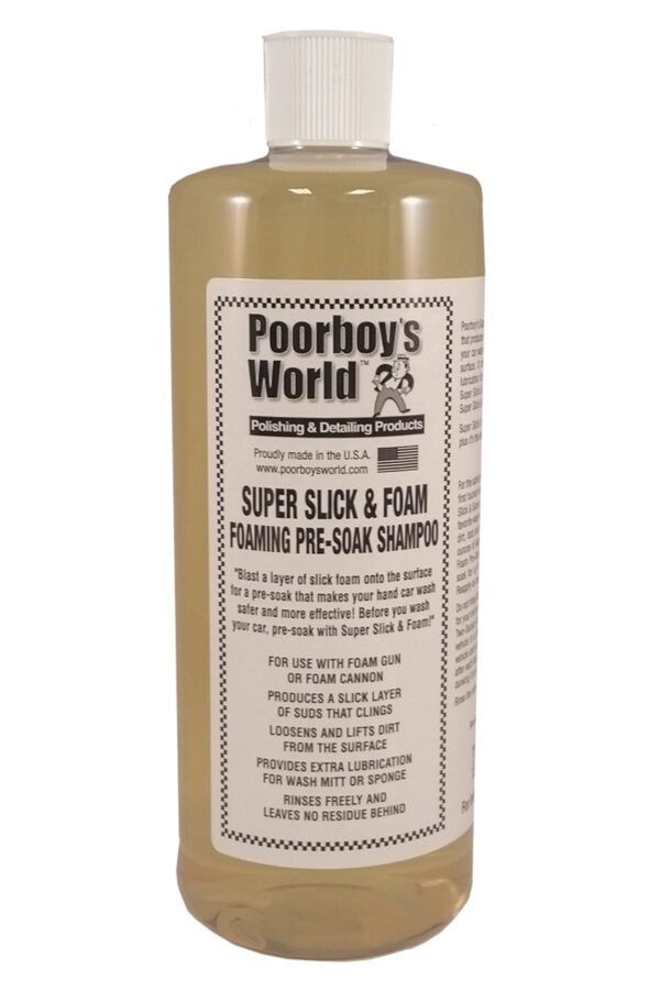 poorboys foaming pre soak shampoo