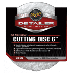 MEGUIARS DMC6-DA Microfiber Cutting Disc 6" (2 pack)