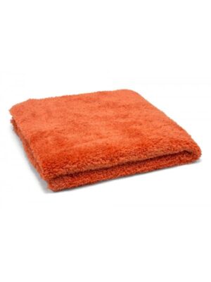 Super Plush 470gsm Orange Microfibre Edgeless Korean Car Detailing Cloth