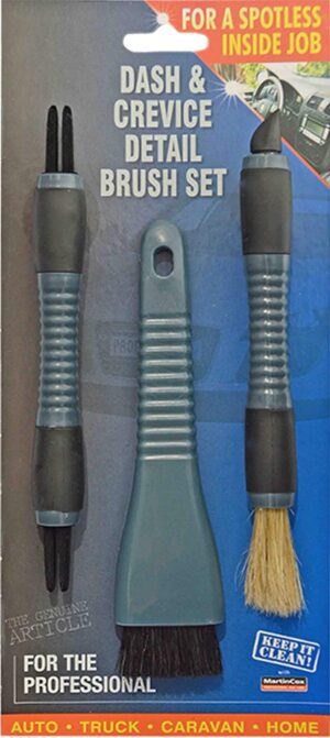 Dash & Crevice Detail Brush Set