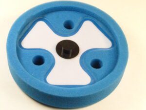 Buff and Shine - 8" Recessed Back Blue Foam Pad