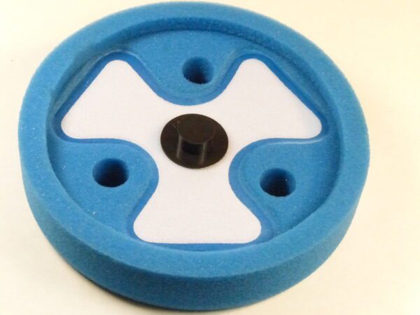 Buff and Shine - 8" Recessed Back Blue Foam Pad