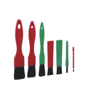 Vikan Set of Detail Brushes, 7 pcs., 140 mm, Soft