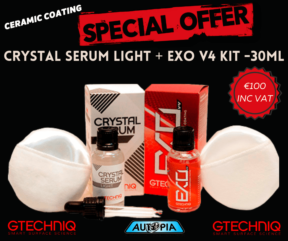 CRYSTAL SERUM LIGHT + EXO V4 KIT 30ML SPECIAL OFFER