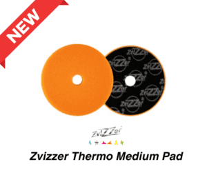 NEW Zvizzer Thermo Trapez Pad - (Orange Medium Cut) 5"