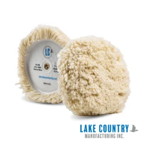 Lake Country Twisted Wool Curved Cutting Pad – 7.5”