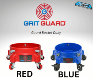Grit Guard Bucket Dolly - Red OR Blue