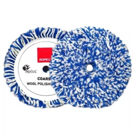 Rupes Rotary Twisted Wool Polishing Pad - 200mm