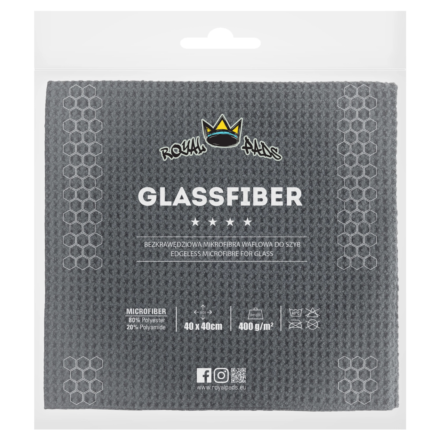 Royal Pads - GlassFiber (400GSM) 3PK